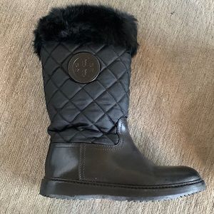 Tory Burch Joey Boot Black Size 7.5